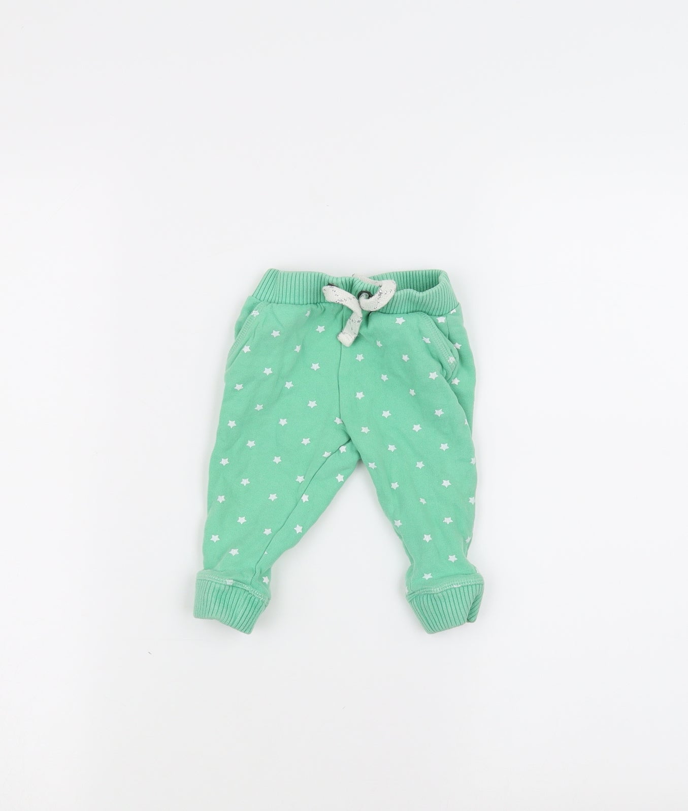 Mothercare Baby Green   Sweatpants Trousers Size 6-9 Months