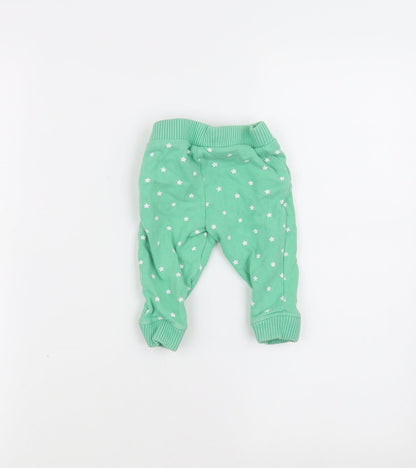 Mothercare Baby Green   Sweatpants Trousers Size 6-9 Months