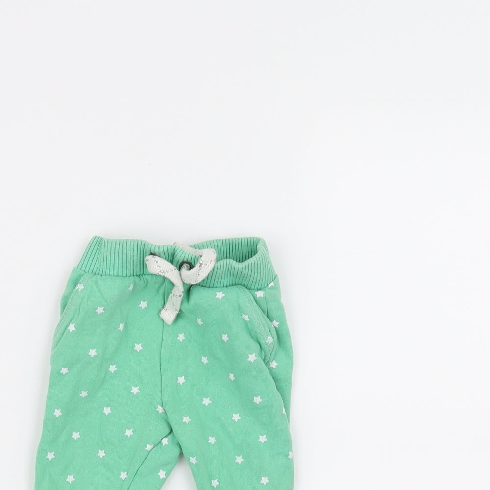 Mothercare Baby Green   Sweatpants Trousers Size 6-9 Months