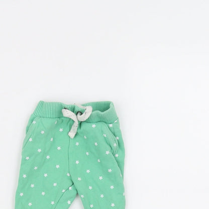 Mothercare Baby Green   Sweatpants Trousers Size 6-9 Months