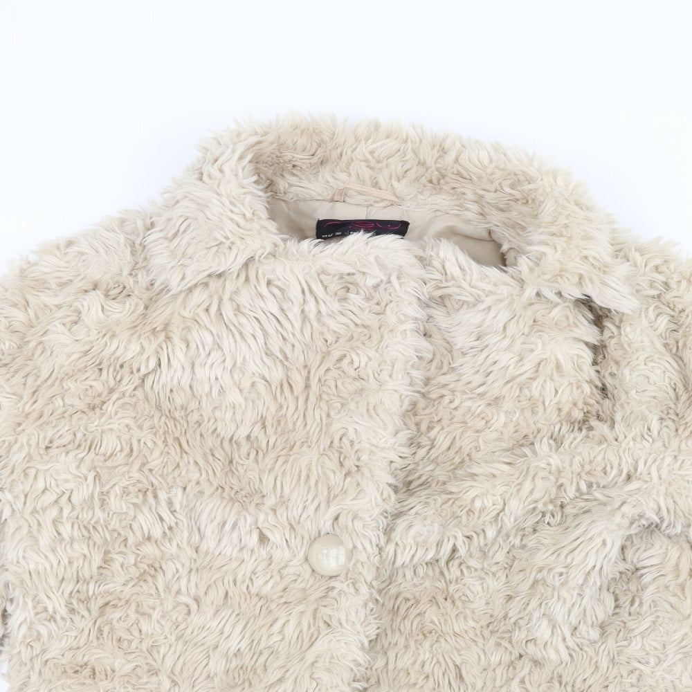 Womens UK Size 10 New Look White Jacket