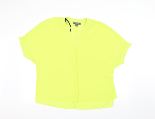Primark Womens Yellow   Basic T-Shirt Size 14