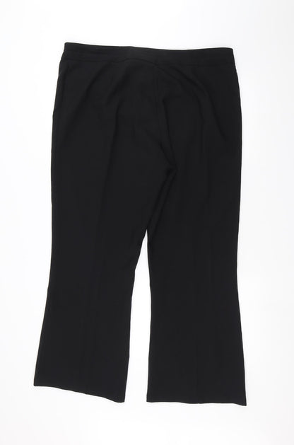 George Womens Black   Trousers  Size 18 L26 in