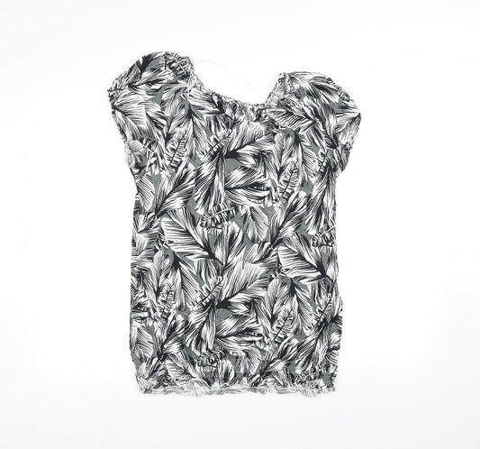 Womens UK Size 14 Matalan White Basic T-Shirt