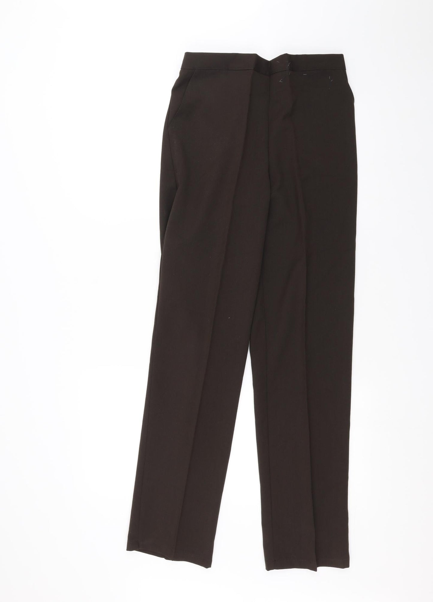 Womens UK Size 12 Classic Image Regular Fit  Brown Trousers
