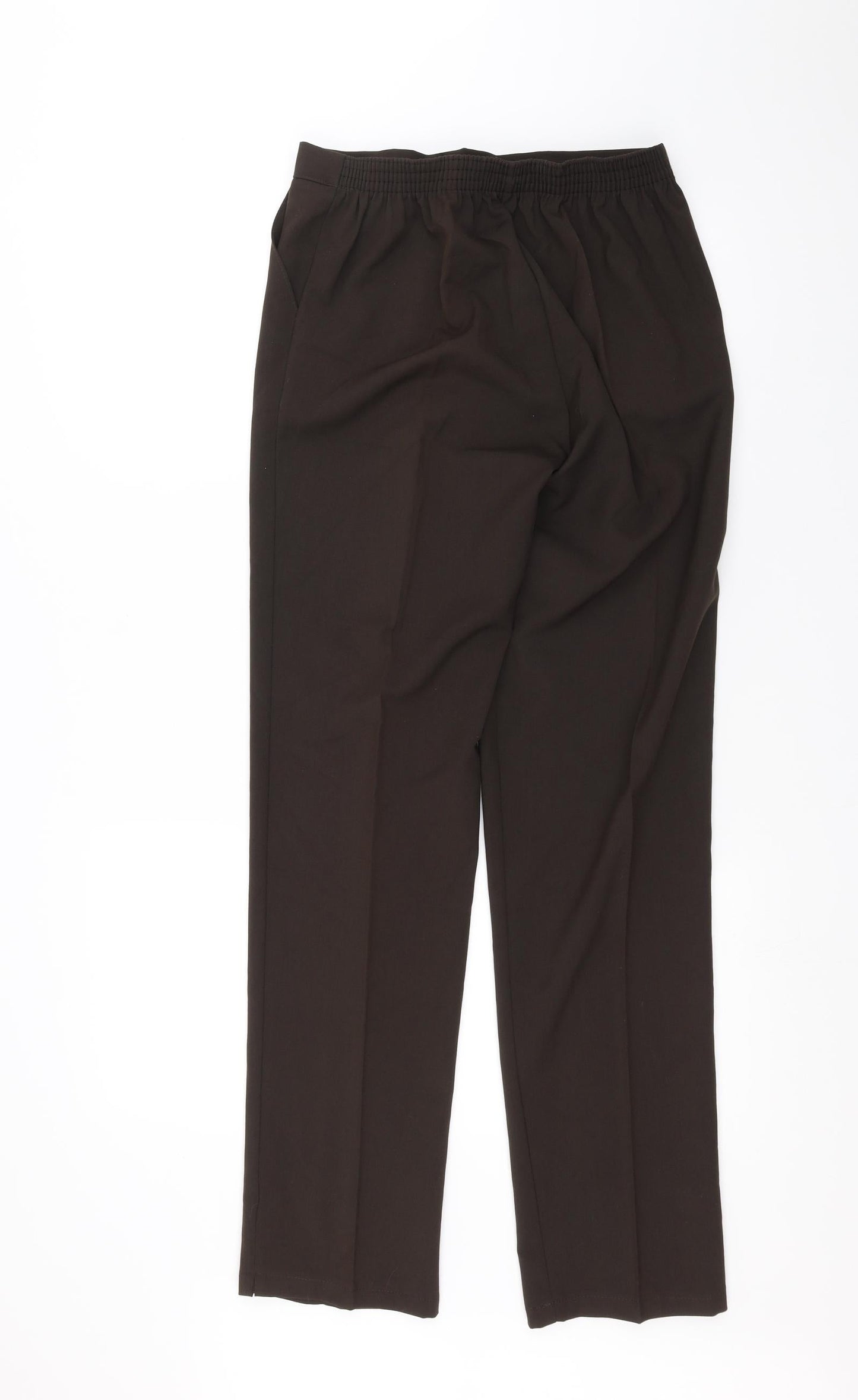 Womens UK Size 12 Classic Image Regular Fit  Brown Trousers