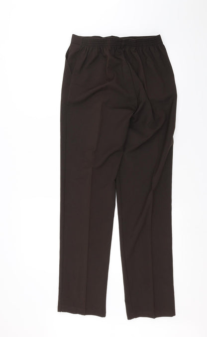 Womens UK Size 12 Classic Image Regular Fit  Brown Trousers