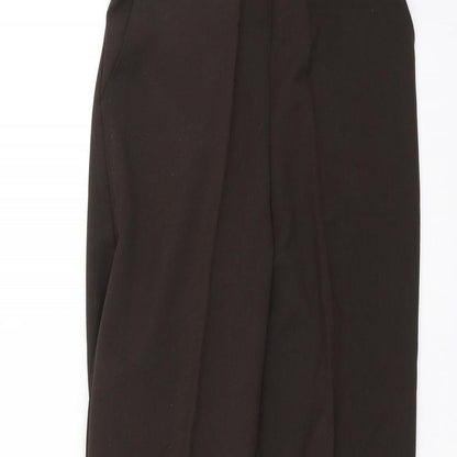 Womens UK Size 12 Classic Image Regular Fit  Brown Trousers