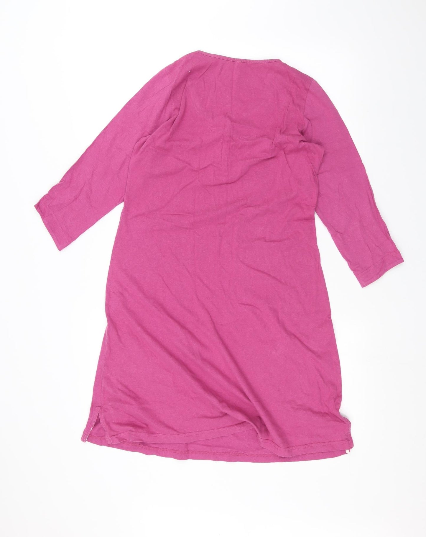 Womens UK Size 8 BHS Pink Basic T-Shirt