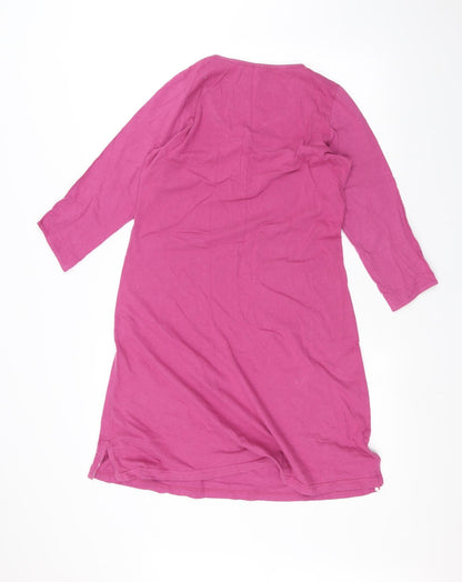 Womens UK Size 8 BHS Pink Basic T-Shirt