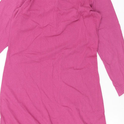 Womens UK Size 8 BHS Pink Basic T-Shirt