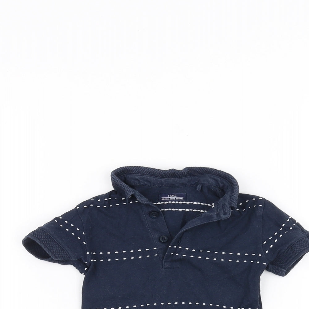 NEXT Baby Blue   Basic Polo Size 6-9 Months