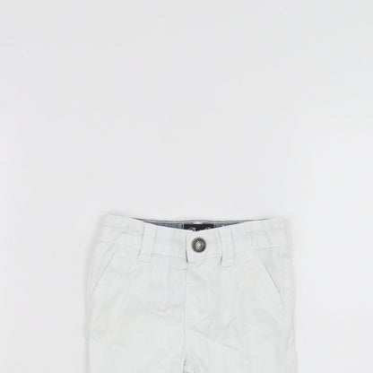 Denim & Co. Baby White   Cropped Trousers Size 3-6 Months