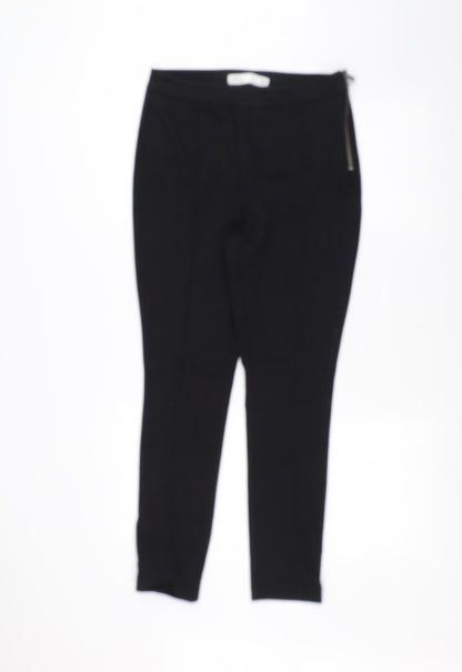 Womens UK Size 10 NEXT Regular Fit  Black Trousers