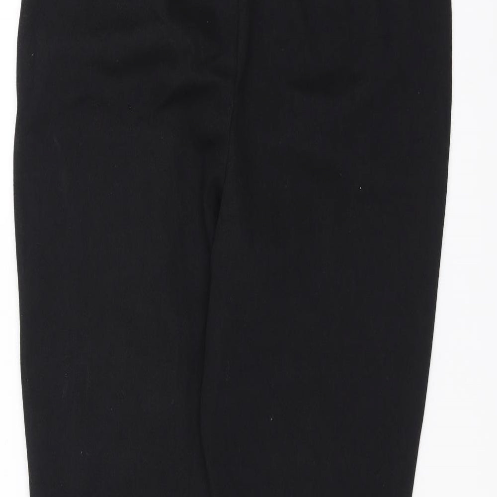 Womens UK Size 10 NEXT Regular Fit  Black Trousers