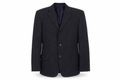 ALAN Mens Black   Jacket Suit Jacket Size 42