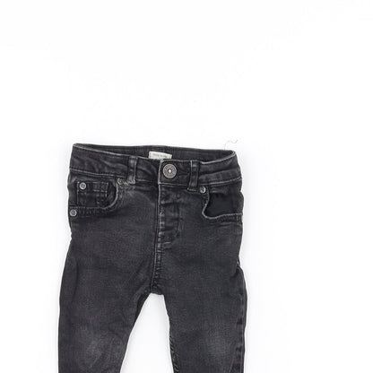 River Island Baby Black   Jogger Jeans Size 6-9 Months