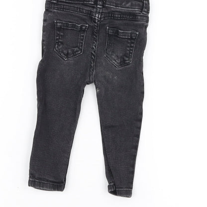 River Island Baby Black   Jogger Jeans Size 6-9 Months