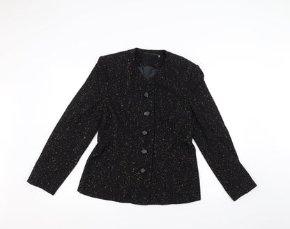 Womens UK Size 12 Preworn Black Jacket