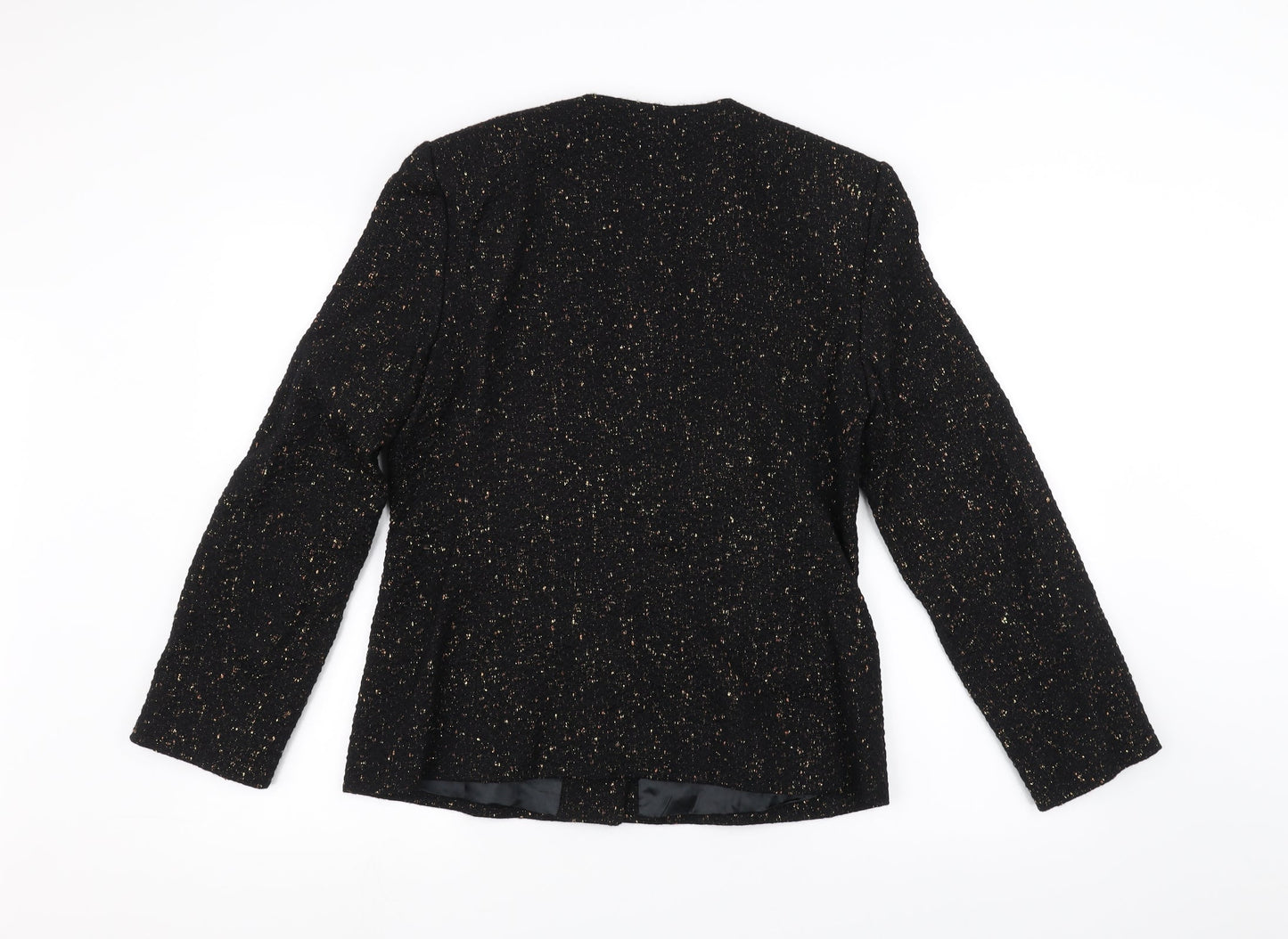 Womens UK Size 12 Preworn Black Jacket