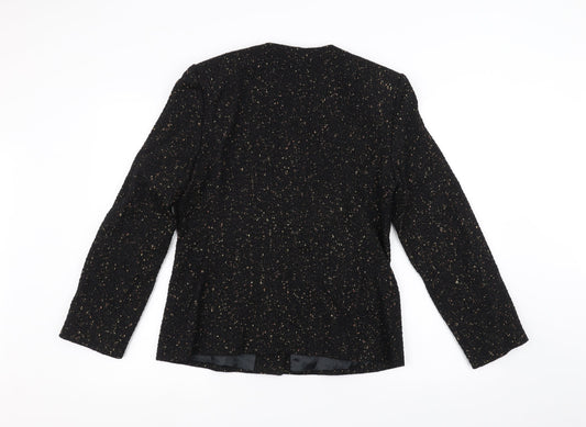 Womens UK Size 12 Preworn Black Jacket