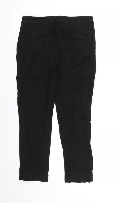 Womens UK Size 28 in Preworn Regular Fit  Black Trousers