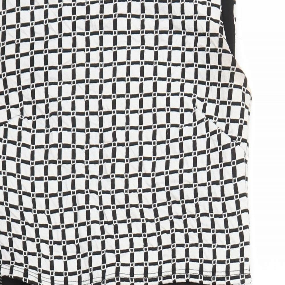 Miss Selfridge Womens White Floral  Pencil Dress  Size 6