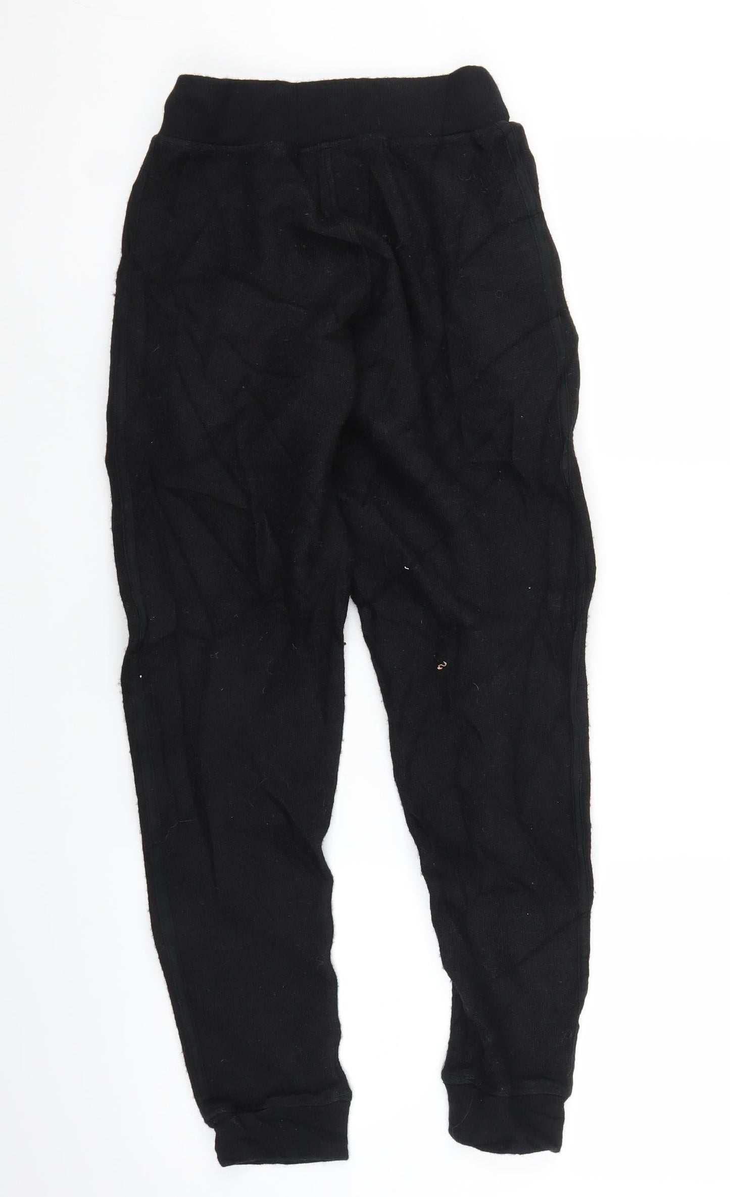 Womens UK Size XS adidas Regular Fit Sweatpants Black Trousers