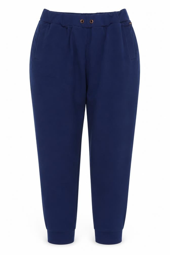 Womens UK Size 14 Preworn Regular Fit  Black Trousers