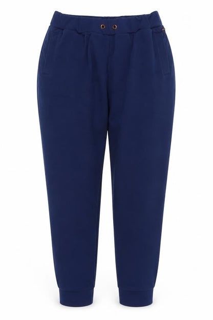 Womens UK Size 14 Preworn Regular Fit  Black Trousers