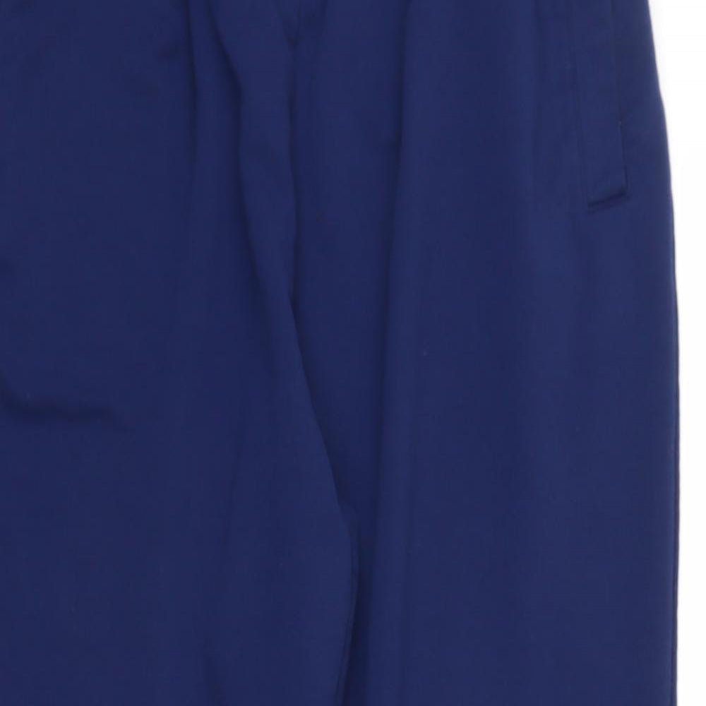 Womens UK Size 14 Preworn Regular Fit  Black Trousers