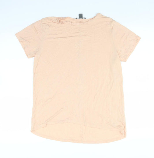 Primark Womens Beige   Basic T-Shirt Size S