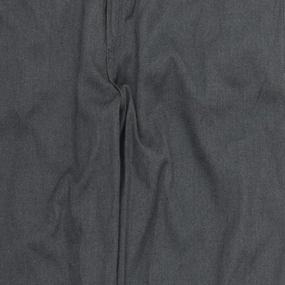 Mens UK Size 32 in Cedar Wood State Regular Fit  Grey Trousers