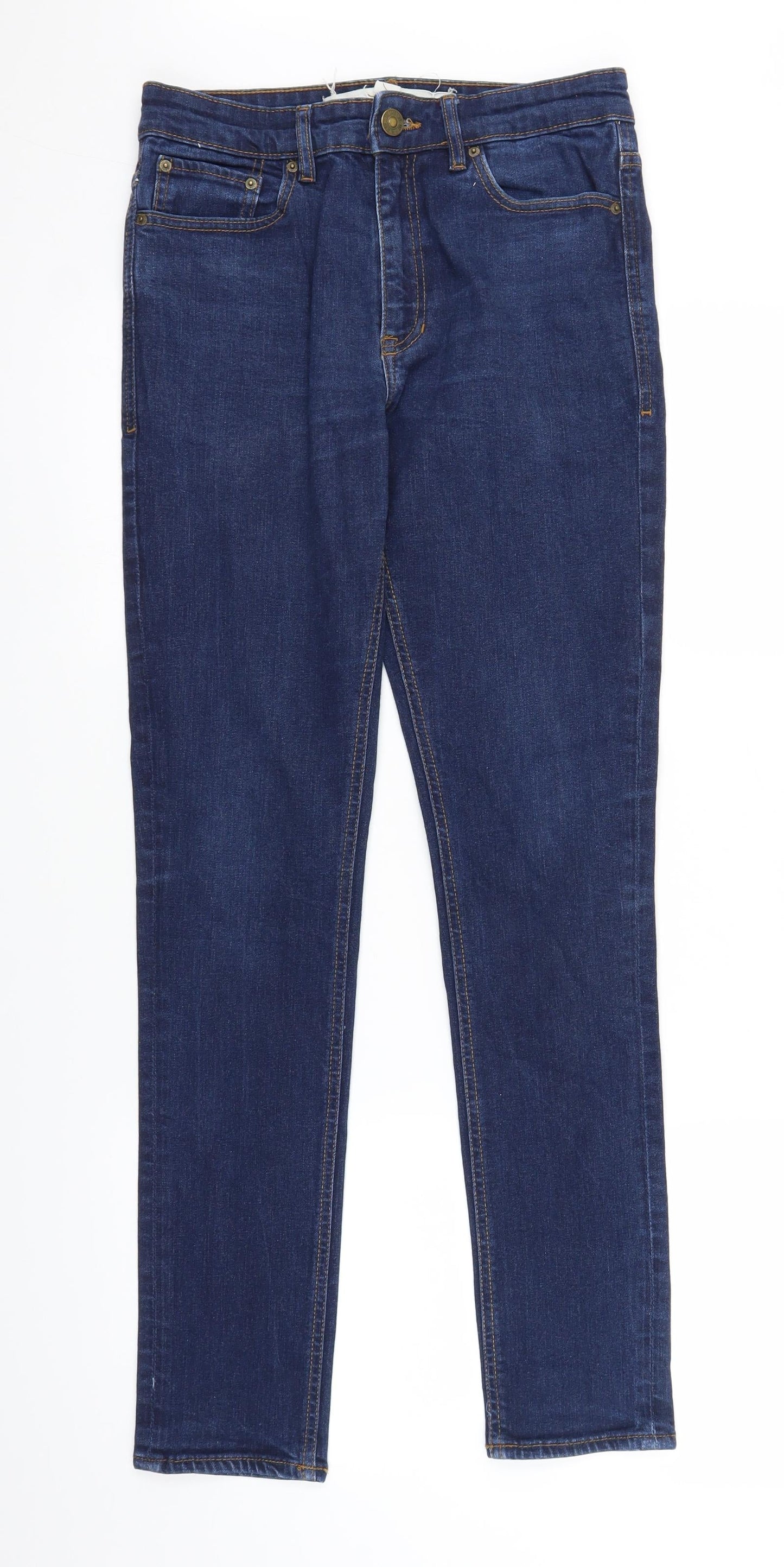 New Look Mens Blue   Skinny Jeans Size 32 in L26 in