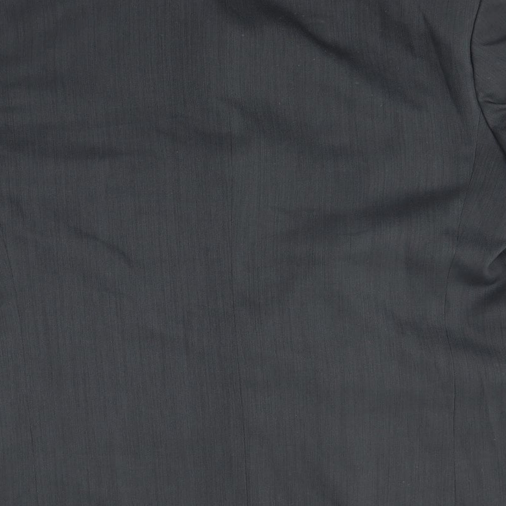 Armando Mens Grey   Jacket Suit Jacket Size 42