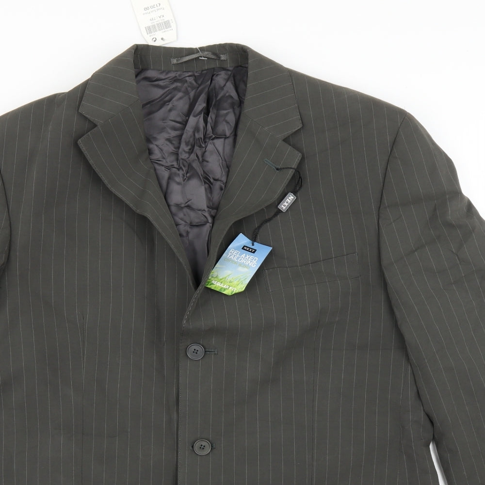 Mens UK Size 42 NEXT Regular Green Suit Jacket