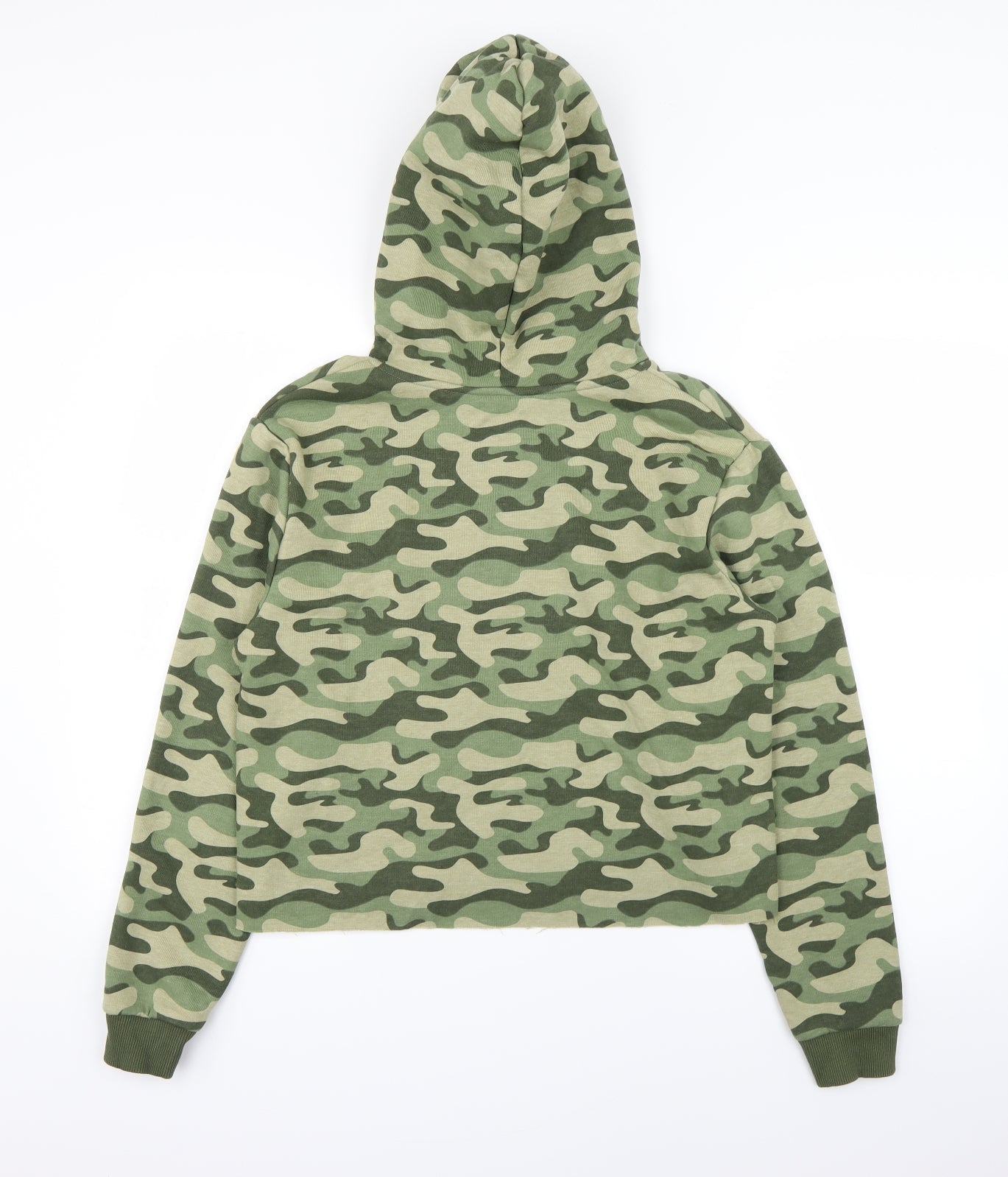 Candy Girls Green Camouflage  Pullover Jumper Size 16 Years