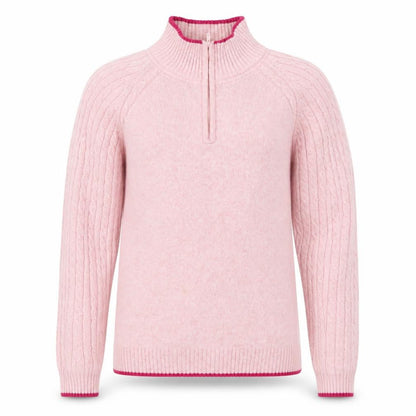 Front view of Marks & Spencer girls’ pink jacket, size 14, years