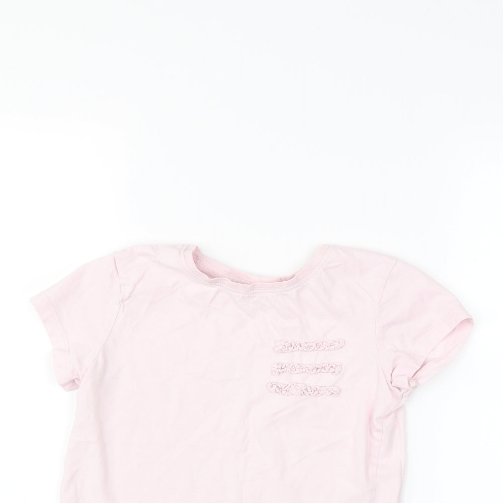 NEXT Girls Pink  Blended Fabric Basic Blouse