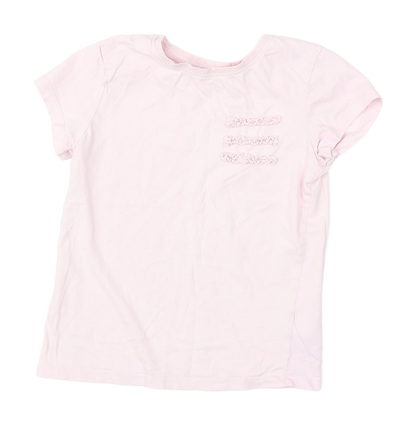NEXT Girls Pink  Blended Fabric Basic Blouse
