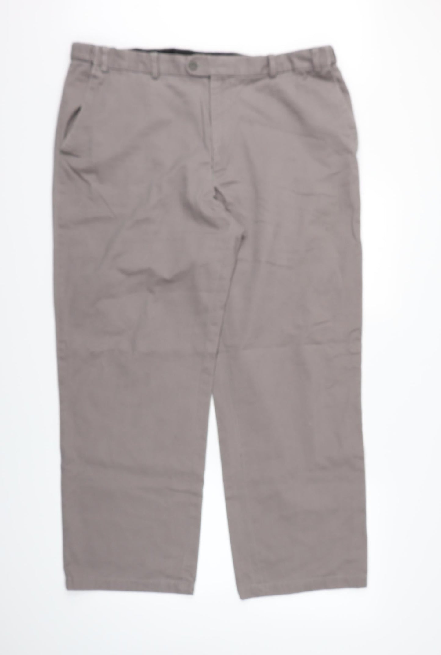 Easy Mens Grey   Trousers  Size 40 L28 in