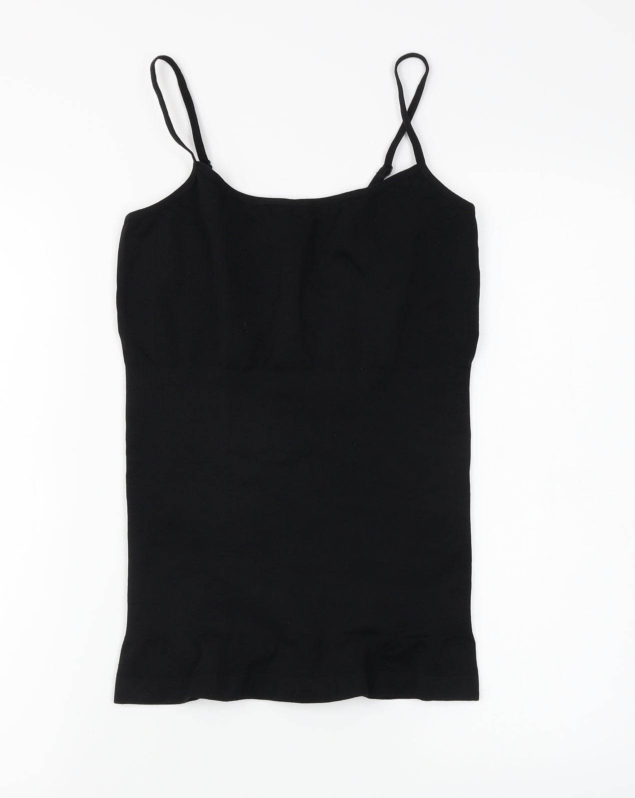 Preworn Womens Black   Camisole Tank Size XL  - Technical