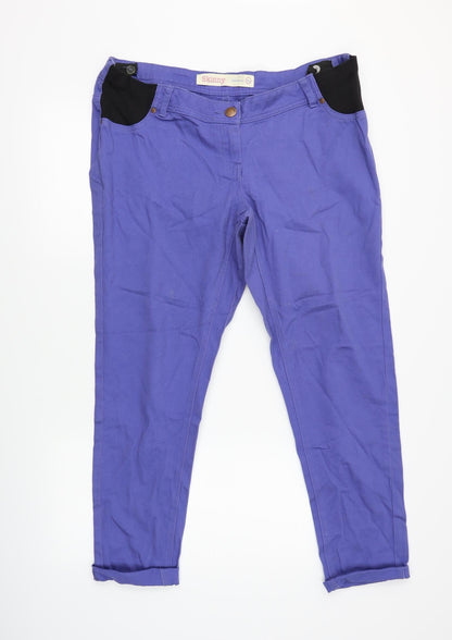 Next Maternity Womens Blue   Tapered Jeans Size 16 L28 in - Maternity