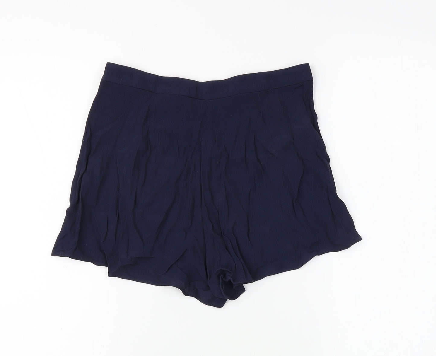 H&M Womens Blue   Hot Pants Shorts Size 34