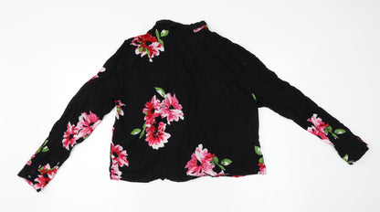 Womens UK Size 40 H&M Black Basic Blouse