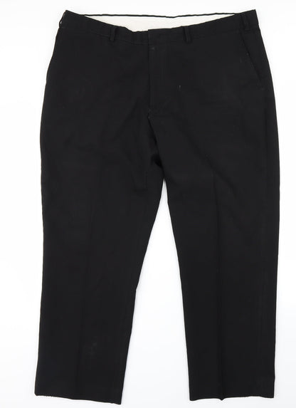 Jack Reid Womens Black   Dress Pants Trousers Size 42 L28 in