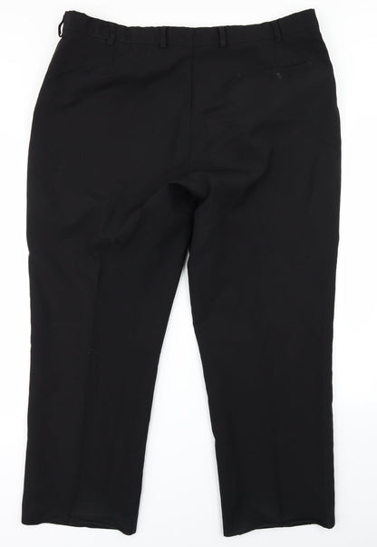 Jack Reid Womens Black   Dress Pants Trousers Size 42 L28 in
