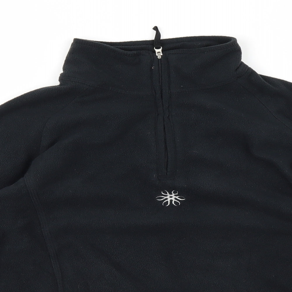 Crane Mens Black   Pullover Jumper Size S