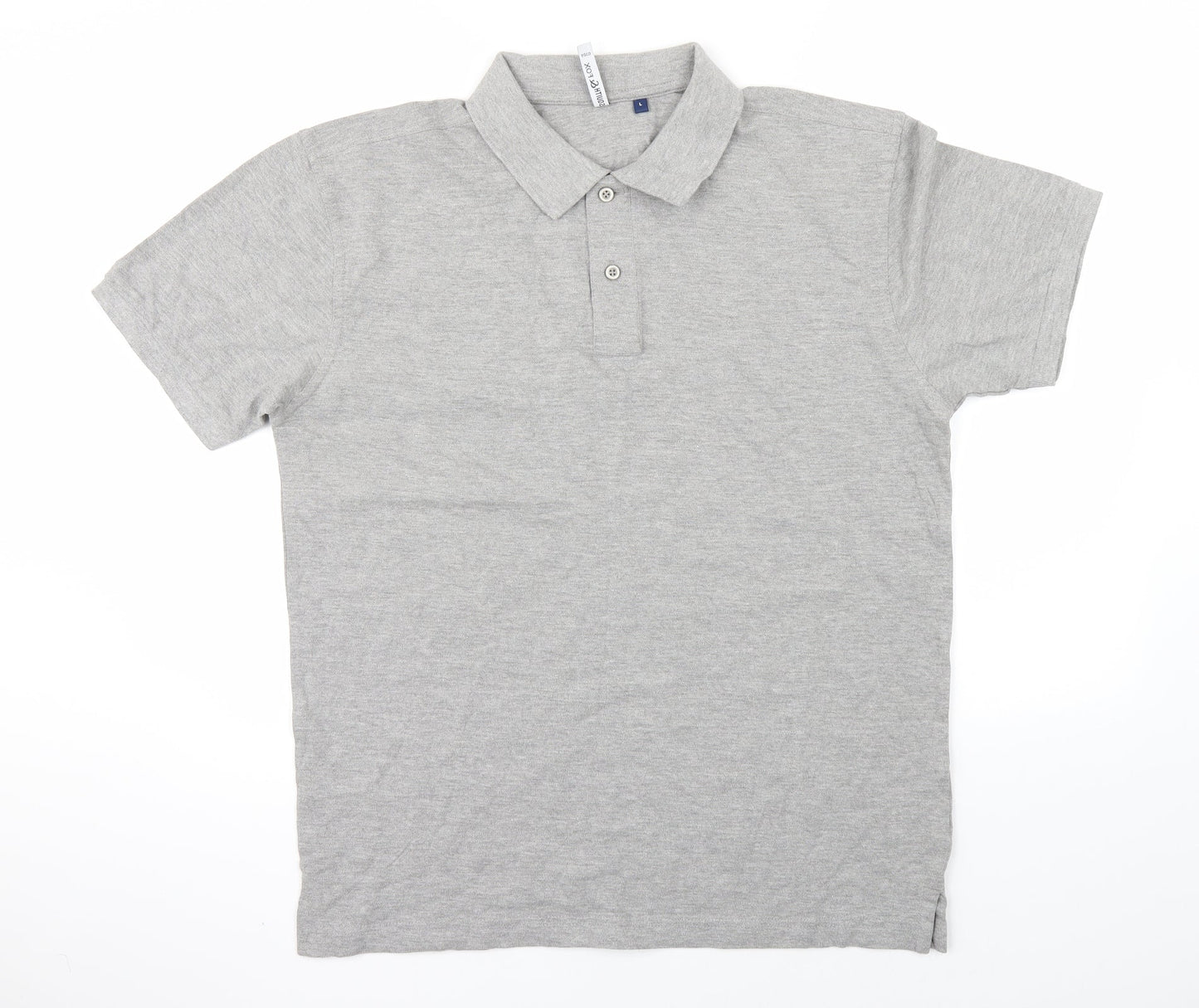 Asquith & Fox Womens Grey   Basic Polo Size L