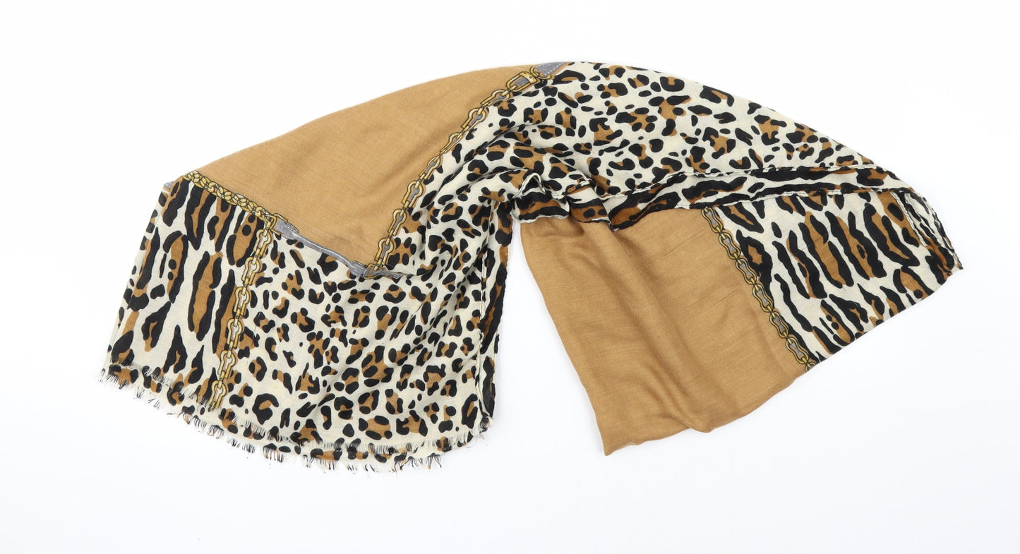 Primark  Brown Animal Print   Shawl/Wrap